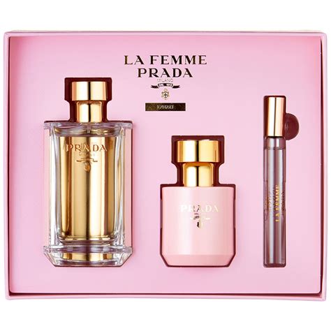 prada la femme gift set 100ml|Prada la femme for women.